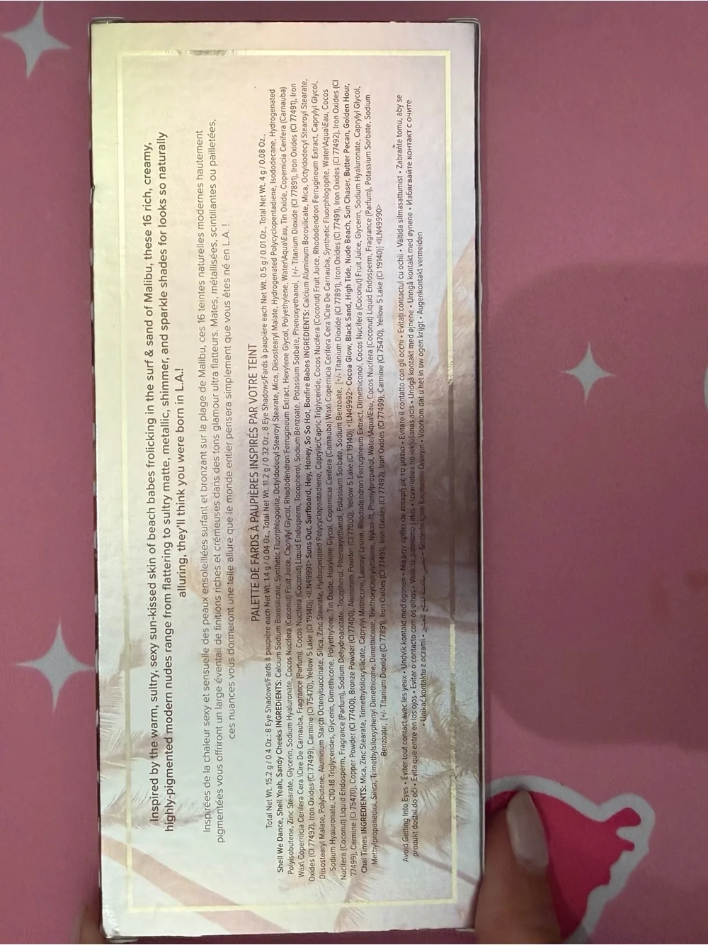 Too Faced Born This Way Sunset Stripped Palette - Pink & Rose Gold